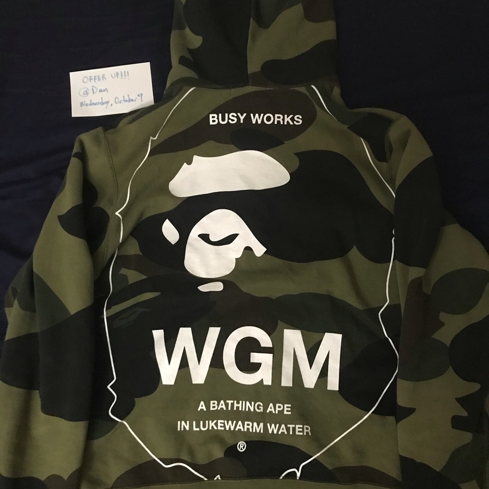Bape Giant 1st Camo Full Zip